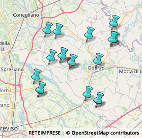 Mappa Via Roma, 31024 Ormelle TV, Italia (7.40941)