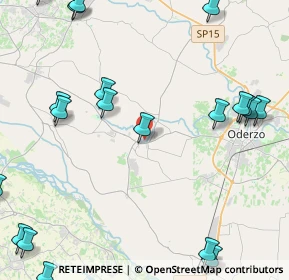 Mappa Via Roma, 31024 Ormelle TV, Italia (6.2105)