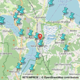 Mappa Via Don A.Zona, 21020 Varano Borghi VA, Italia (3.062)