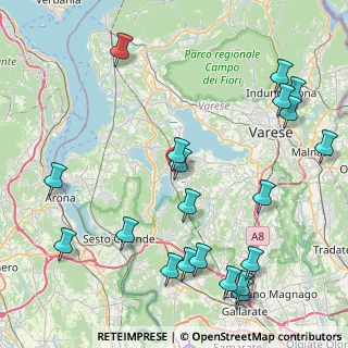 Mappa Via Don A.Zona, 21020 Varano Borghi VA, Italia (10.649)