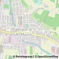 Map Caerano di San Marco