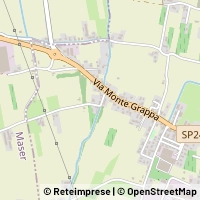 지도 Caerano di San Marco