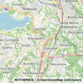 Mappa Buguggiate