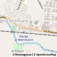 Map Gorgo al Monticano