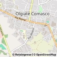 Mapa Olgiate Comasco