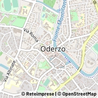 Hartă Oderzo