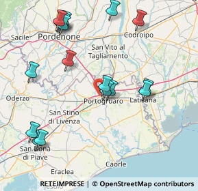 Mappa Via Campeio, 30026 Portogruaro VE, Italia (18.17588)