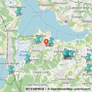 Mappa Via Giuseppe Verdi, 21020 Bodio Lomnago VA, Italia (2.66091)