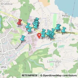 Mappa Via Giuseppe Verdi, 21020 Bodio Lomnago VA, Italia (0.3625)