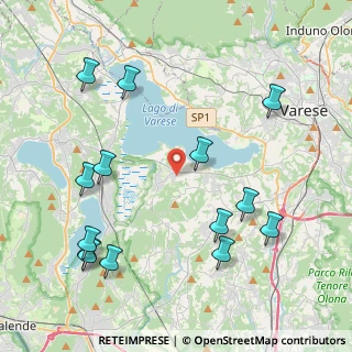 Mappa Via Giuseppe Verdi, 21020 Bodio Lomnago VA, Italia (4.90143)