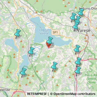 Mappa Via Giuseppe Verdi, 21020 Bodio Lomnago VA, Italia (5.33917)