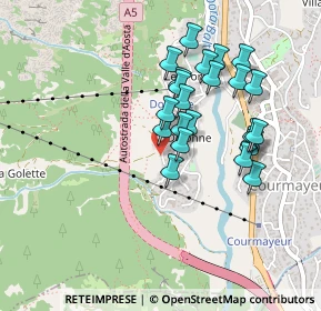 Mappa Strada Checrouit, 11013 Courmayeur AO, Italia (0.39565)