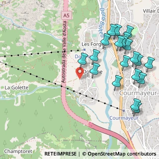 Mappa Localita' Plan Checrouit, 11013 Courmayeur AO, Italia (0.636)