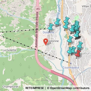 Mappa Localita' Plan Checrouit, 11013 Courmayeur AO, Italia (0.666)