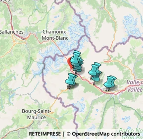 Mappa Strada Checrouit, 11013 Courmayeur AO, Italia (7.90462)