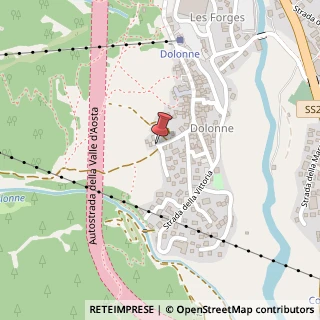 Mappa Strada Checrouit, 7, 11013 Courmayeur, Aosta (Valle d'Aosta)