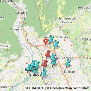 Mappa Via Torino, 36060 Romano D'ezzelino VI, Italia (2.19923)