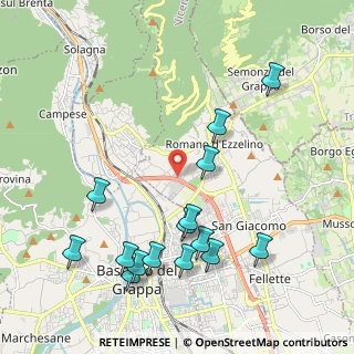 Mappa Via Torino, 36060 Romano D'ezzelino VI, Italia (2.296)