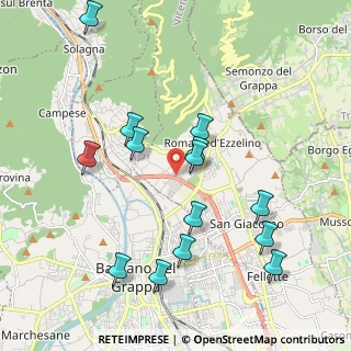 Mappa Via Torino, 36060 Romano D'ezzelino VI, Italia (2.06429)