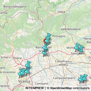 Mappa Via Matteo Bianchin, 36060 Romano D'ezzelino VI, Italia (21.41)