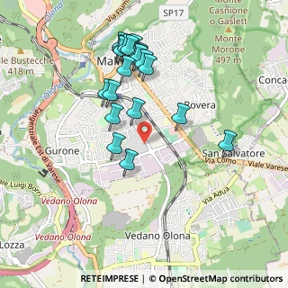 Mappa Via Cuneo, 21046 Malnate VA, Italia (0.9425)