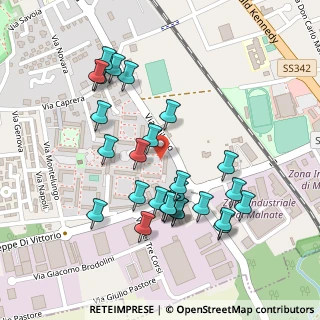 Mappa Via Cuneo, 21046 Malnate VA, Italia (0.225)