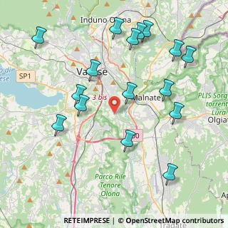 Mappa Bizzozero, 21100 Varese VA, Italia (4.59375)