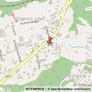 Mappa Via G. Verdi, 8, 23848 Oggiono, Lecco (Lombardia)