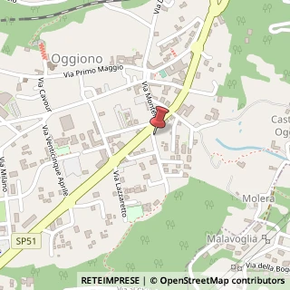 Mappa Via G. Verdi, 1, 23848 Oggiono, Lecco (Lombardia)