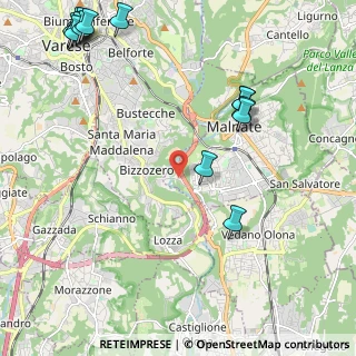 Mappa Via dei Mulini, 21046 Malnate VA, Italia (2.99)
