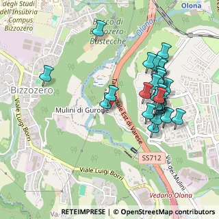 Mappa Via dei Mulini, 21046 Malnate VA, Italia (0.47037)