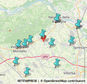 Mappa 31040 Giavera del Montello TV, Italia (4.43462)