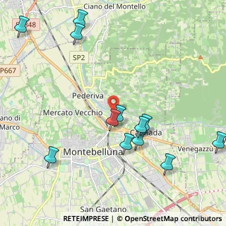 Mappa Vicolo Galeazze, 31044 Montebelluna TV, Italia (2.39)