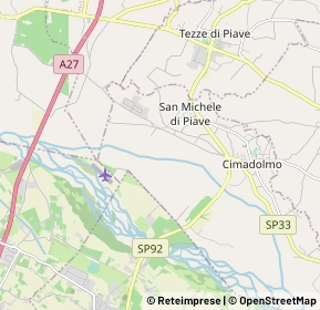 Mappa 31010 Cimadolmo TV, Italia (1.717)