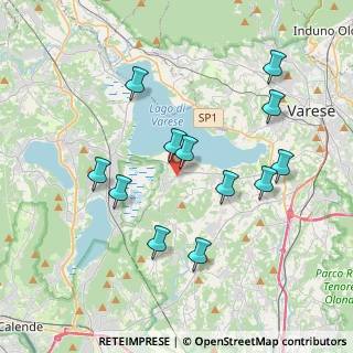 Mappa Via Luigi Galvani, 21020 Inarzo VA, Italia (3.7225)