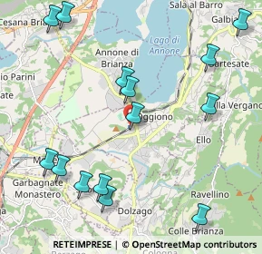 Mappa Piazza Stazione, 23848 Oggiono LC, Italia (2.50071)