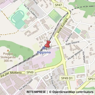 Mappa Piazza Stazione, 3, 23848 Oggiono, Lecco (Lombardia)