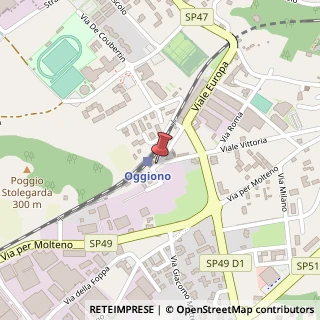 Mappa Piazza Stazione, 6, 23848 Oggiono, Lecco (Lombardia)