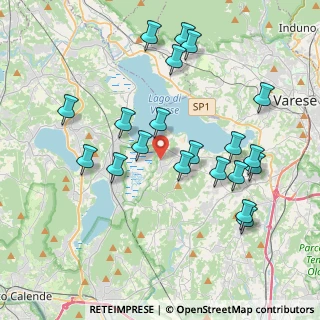 Mappa SP 53, 21020 Inarzo VA, Italia (4.019)