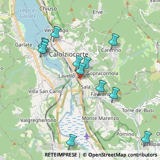 Mappa Via Quarenghi, 23801 Calolziocorte LC, Italia (2.11583)