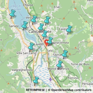 Mappa Via Quarenghi, 23801 Calolziocorte LC, Italia (2.10417)