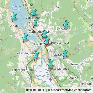 Mappa Via Quarenghi, 23801 Calolziocorte LC, Italia (1.86182)