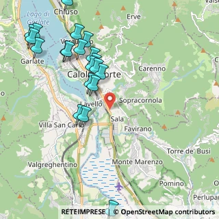 Mappa Via Quarenghi, 23801 Calolziocorte LC, Italia (2.4255)