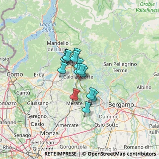 Mappa Via Quarenghi, 23801 Calolziocorte LC, Italia (7.49071)