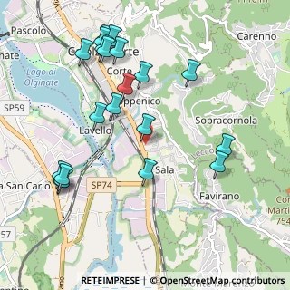 Mappa Via Quarenghi, 23801 Calolziocorte LC, Italia (1.132)