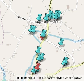 Mappa Viale dei Templari, 31024 Ormelle TV, Italia (0.50833)