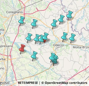 Mappa Viale dei Templari, 31024 Ormelle TV, Italia (6.7925)