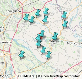 Mappa Viale dei Templari, 31024 Ormelle TV, Italia (6.67765)