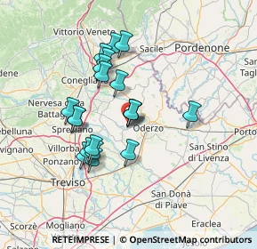 Mappa Viale dei Templari, 31024 Ormelle TV, Italia (11.67)
