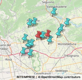 Mappa Viale Tiziano, 31011 Asolo TV, Italia (5.93938)